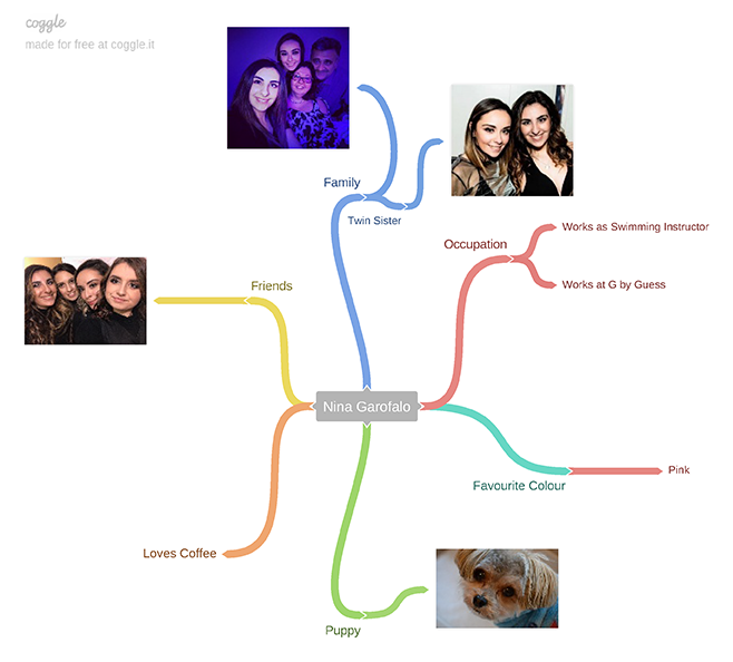 Mind Map Screen Shot